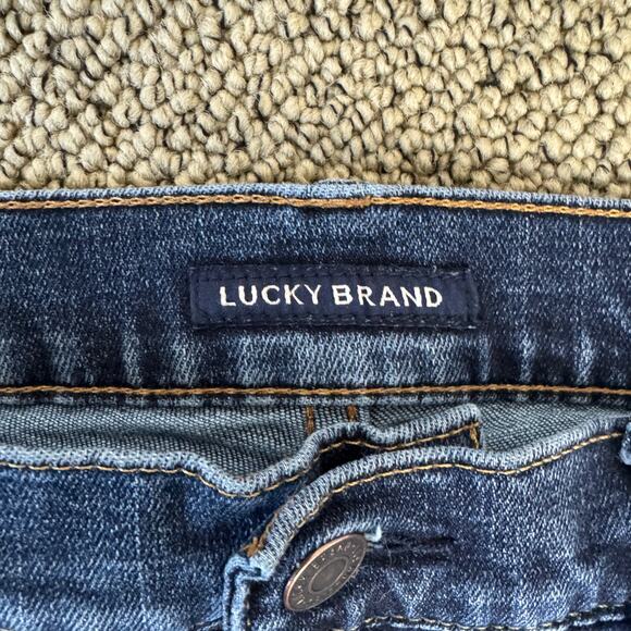 Lucky Brand Slim Straight Leg Denim Blue Jeans US Mens 33x30 - Picture 3 of 7